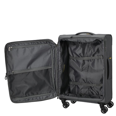 Mandarina Duck Zephyr - 4-Rollen-Trolley 67 cm erw. (graphite) - Ansicht 6