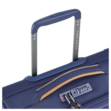 Delsey Paris Montmartre 3 - 4-Rollen-Kabinentrolley Slim S 55 cm erw. (marineblau) - Ansicht 8