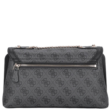 Guess Lindsey XBody Flap - Umhängetasche 27 cm (coal logo) - Ansicht 4