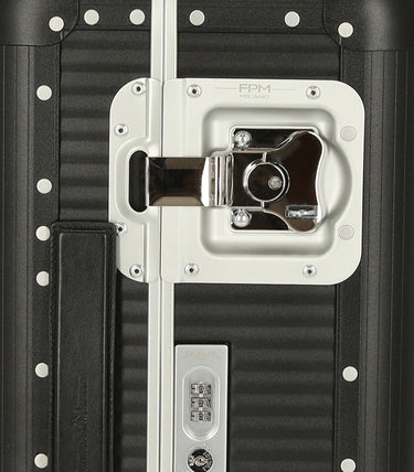 FPM Milano Bank aluminum Spinner 55 M - 4-Rollen-Kabinentrolley 55/25 cm (caviar black) - Ansicht 7