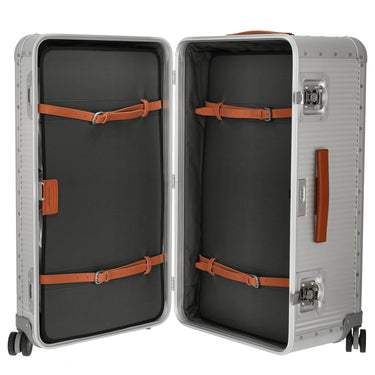 FPM Milano Bank aluminum Trunk on Wheels - 4-Rollen-Trolley 75,5 cm (moonlight silver) - Ansicht 6