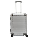 FPM Milano Bank S aluminum Spinner 55 M - 4-Rollen-Kabinentrolley 53 cm (moonlight silver)