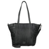 FREDsBRUDER Riffelhörnchen - Bolso shopper 31 cm (black)