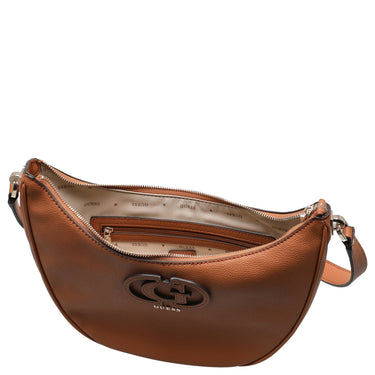 Guess Calebra Hobo - Umhängetasche 19 cm (cognac) - Ansicht 6
