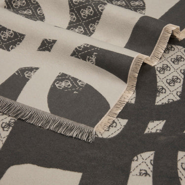 Guess Jacquard Kefiah - Tuch 135x135 cm (black) - Markenkoffer