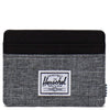 Herschel Charlie - Tarjetero 4cc 10 cm RFID (raven crosshatch)