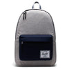 Herschel Classic XL 30 - Mochila 47 cm (light grey crosshatch/peacoat)