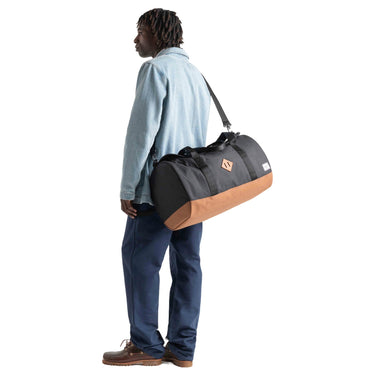 Herschel Heritage Duffle - Reisetasche 52 cm (black/saddle brown) - Ansicht 5