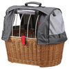 KLICKfix Doggy Basket Plus 40 - Cesta para perro de bicicleta (Korbklip) 52 cm (brown/grey)