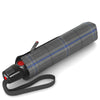 Knirps T.200 M Duomatic - Paraguas de bolsillo Regenschirm (check grey)