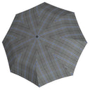 Knirps T.200 M Duomatic - Taschenschirm Regenschirm (check grey)