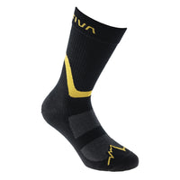 La Sportiva - Hiking Socks - Wandersocken (black/yellow, S)