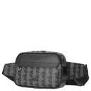 Lacoste The Blend - Gürteltasche 23 cm (monogram noir gris) - Ansicht 2