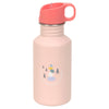 Lässig Bottle Stainless Pattern Party Edelstahl - Botella 500 ml rose/pink)