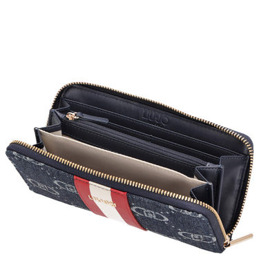 Liu Jo Caliwen - Geldbörse XL 12 cc 19 cm (blu denim) - Markenkoffer