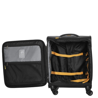 Mandarina Duck ECO - 4-Rollen-Kabinentrolley 55 cm (black) - Ansicht 6