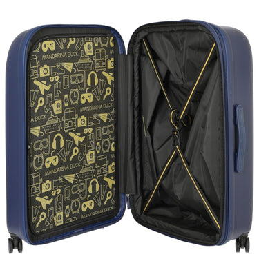 Mandarina Duck Logoduck+ - 4-Rollen-Trolley 74 cm L erw. (deep blue) - Ansicht 6