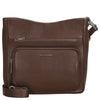 Mandarina Duck Mellow Leather - Bolso bandolera M 30 cm (milk chocolate)