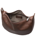 Mandarina Duck Mellow Leather - Umhängetasche S 35 cm (milk chocolate) - Ansicht 6