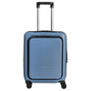 Mandarina Duck Tank Case - 4-Wheel Trolley with Front Pocket 55 cm (china blue)