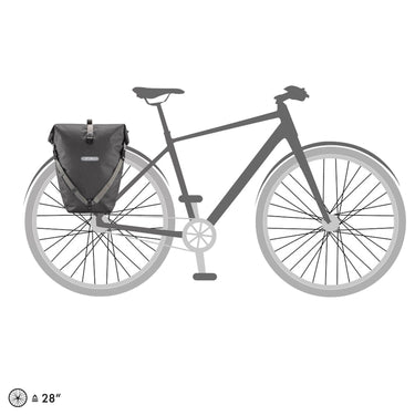 Ortlieb Back-Roller Urban 20 - Hinterradtasche QL2.1 42 cm (pepper) - Ansicht 7