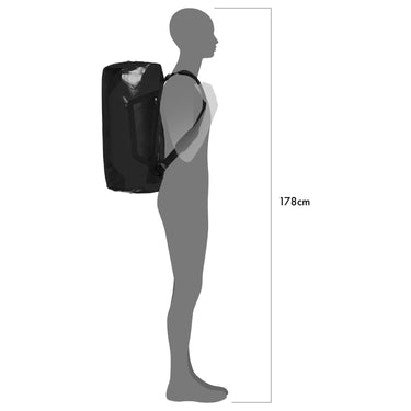 Ortlieb Duffle 60 - Reisetasche/ Rucksack 58 cm (yellow black) - Ansicht 11