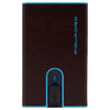 Piquadro Blue Square - Tarjetero 11cc 10 cm RFID (mahogany)