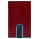Piquadro Blue Square - Kreditkartenetui 11cc 10 cm RFID (red)