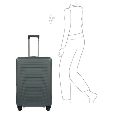 Porsche Design Roadster Hardcase - 4-Rollen-Trolley L 75 cm erw. (grey matt) - Ansicht 8