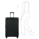 Porsche Design Roadster Hardcase - 4-Rollen-Trolley XL 83 cm erw. (black matt) - Ansicht 10