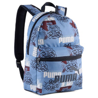 Puma Phase AOP - Rucksack Small 37 cm (cool blue-mid 90ies aop)