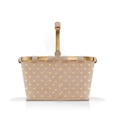 reisenthel carrybag - Einkaufskorb (frame metallic dots coffee) - Ansicht 2