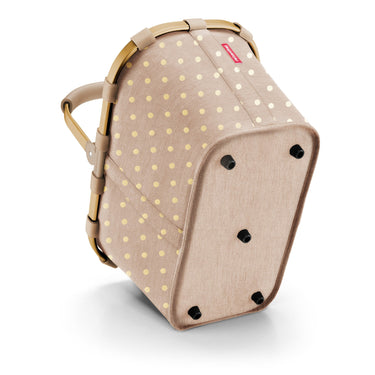 reisenthel carrybag - Einkaufskorb (frame metallic dots coffee) - Ansicht 3