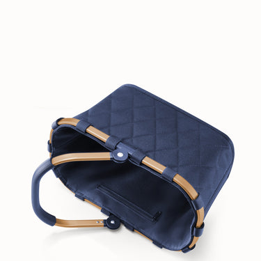 reisenthel carrybag xs - Mini-Einkaufskorb (5 l) 21 cm (frame rhombus midnight gold) - Ansicht 4