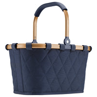 reisenthel carrybag xs - Mini-Einkaufskorb (5 l) 21 cm (frame rhombus midnight gold)