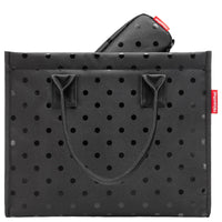 reisenthel Daily Shopper - Geschenkset 2 tlg. (glossy dots black) - Ansicht 2