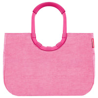 reisenthel shopping loopshopper L - Einkaufstasche mit Bügel 46 cm (frame twist pink)