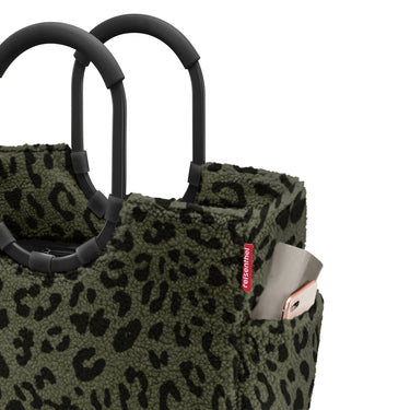 reisenthel shopping loopshopper L - Einkaufstasche mit Bügel 46 cm (teddy leo olive) - Ansicht 4