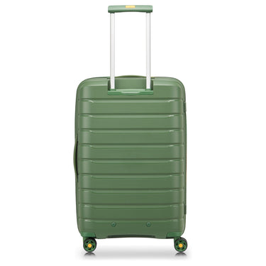 Roncato B - Flying Neon - 4 - Rollen - Trolley M 68 cm (verde militare) - Markenkoffer