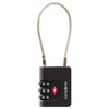 Samsonite TA Revolution Cablelock 3 Dial - Candado (black)