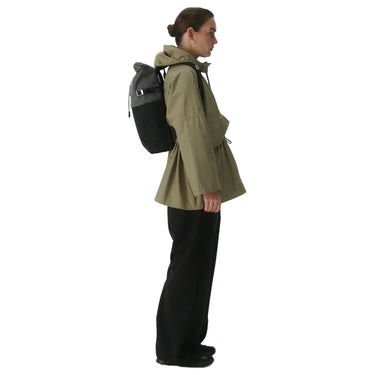 Sandqvist Icon Rolltop - Rucksack M 14" 60 cm (multi dark with black leather) - Markenkoffer