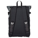 Sandqvist Icon Rolltop - Rucksack M 14" 60 cm (multi dark with black leather) - Markenkoffer