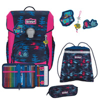 Scout Neo DIN - Schulranzen Set 4tlg. (Magic Sea)