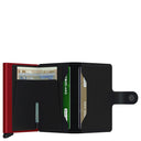 Secrid Matte Miniwallet - Geldbörse RFID 6.5 cm (black-red) - Ansicht 5