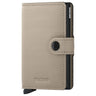 Secrid Matte Miniwallet - Geldbörse RFID 6.5 cm (desert)