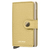 Secrid Miniwallet Pebble - Geldbörse 10.2 cm RFID (butter yellow)