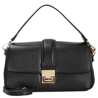 Seidenfelt Dalarna - Schultertasche 30 cm (black/gold)