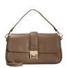 Seidenfelt Dalarna - Shoulder Bag 30 cm (soft toffee/gold)