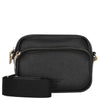 Seidenfelt Heby - Bolso de hombro 18 cm (black/gold)