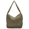 Seidenfelt Hetta Maxi Hobo - Bolso de hombro 42 cm (greige khaki)